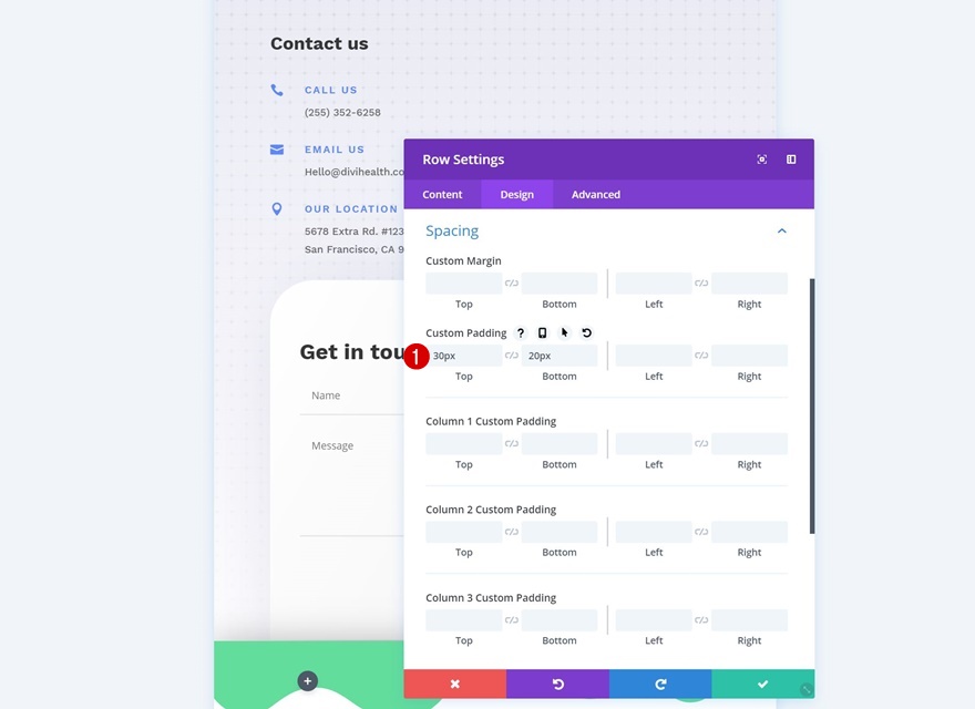 แถบส่วนท้ายมือถือคงที่