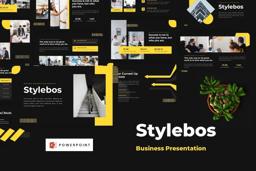 Stylebos - ビジネスパワーポイントテンプレート -