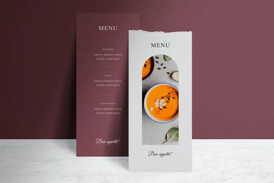 Menü-Mockup-Szenen-Ersteller –