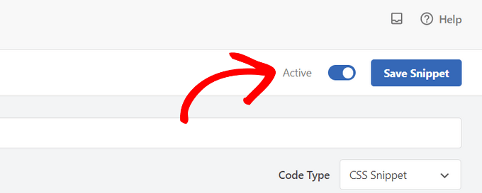 保存并激活 CSS Save and activate CSS