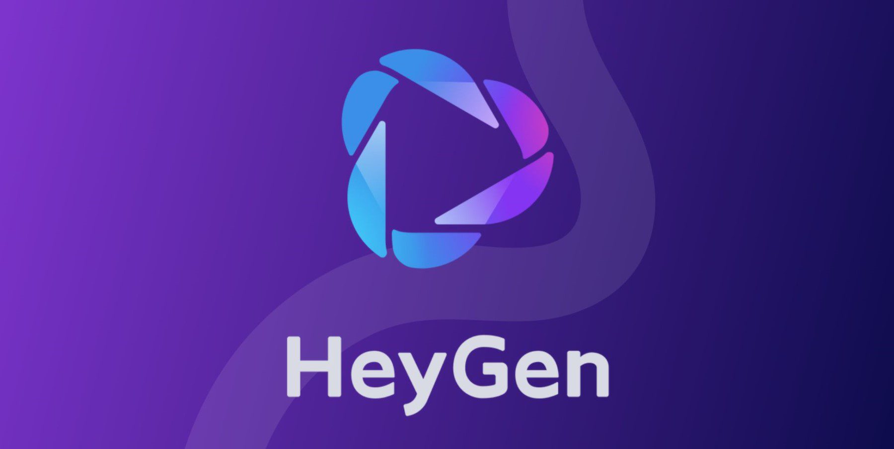 เครื่องหมายโลโก้ HeyGen
