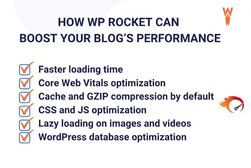WP Rocket โดยสรุป: เพิ่มประสิทธิภาพบล็อกของคุณ - ที่มา: WP Rocket