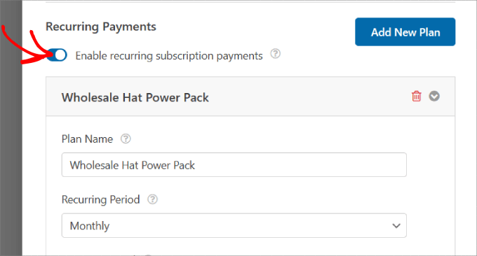 定期支払い Recurring payments