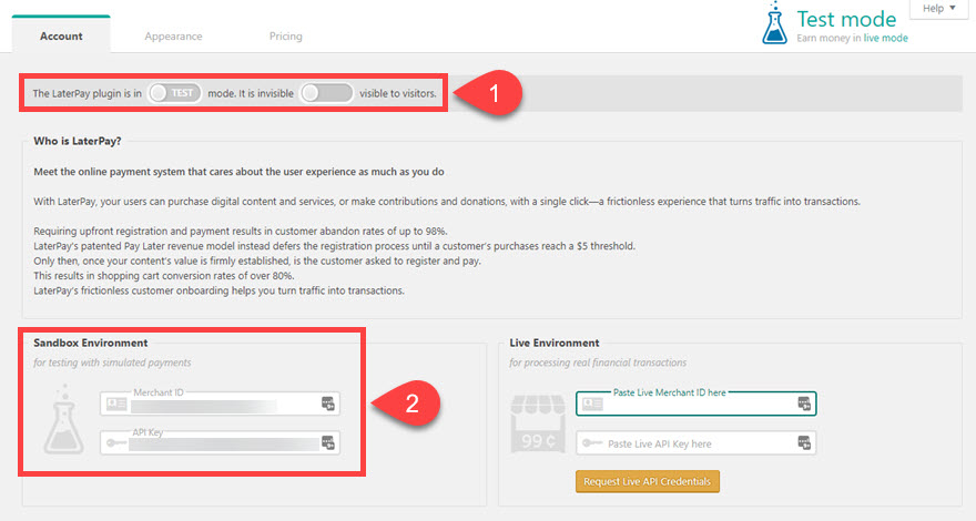 LatePay WordPress 插件