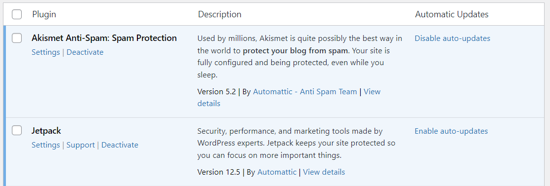WordPress'te otomatik güncellemeleri açma