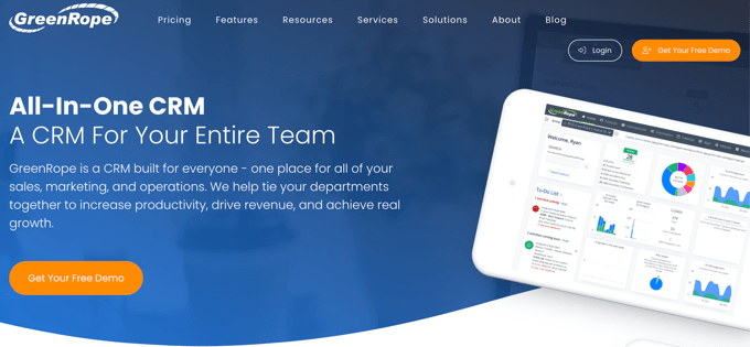 CRM กรีนเชือก GreenRope CRM
