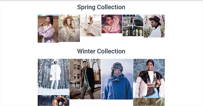 ดูตัวอย่างแกลเลอรี่หลายแห่ง Multiple galleries preview