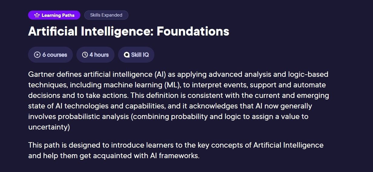 Kursus AI Terbaik Pluralsight (AI Foundations)