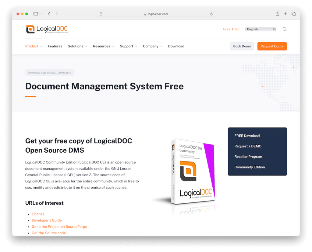 dms sumber terbuka logisdoc