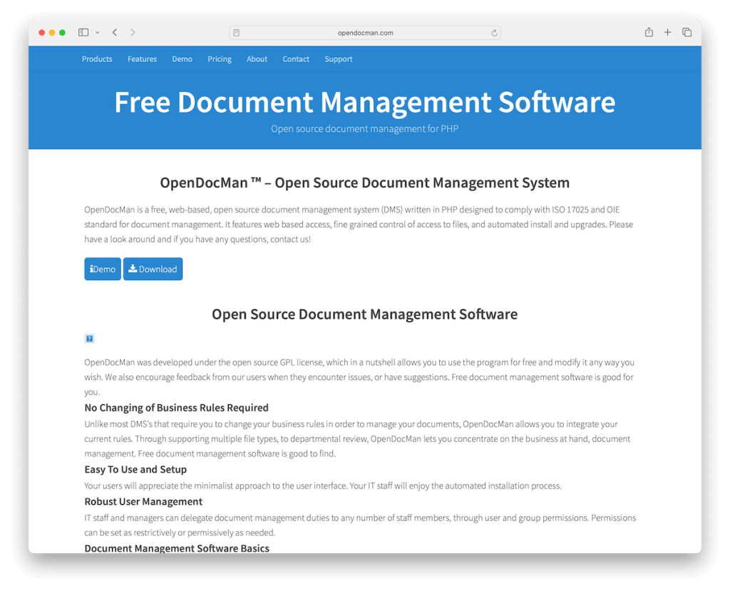 opendocman dm sumber terbuka