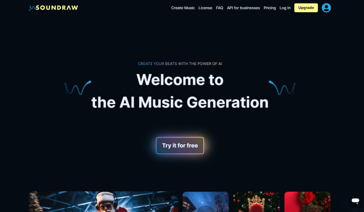 أفضل 9 أدوات ذكاء اصطناعي توليدية للحلول الإبداعية لعام 2023 4 Soundraw