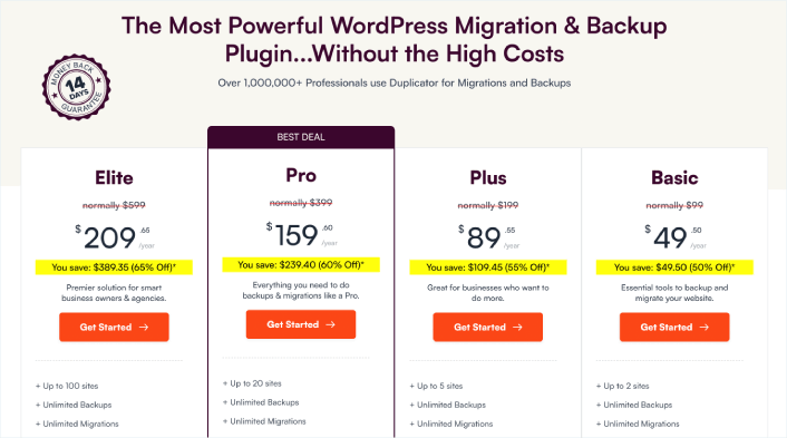 Обзор Duplicator Pro