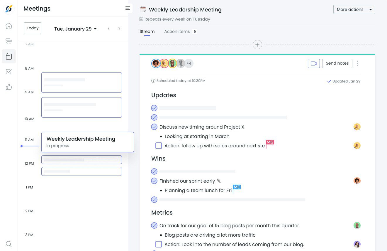 Collega App Meeting Manager