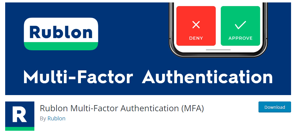 MFA: plugin di autenticazione a due fattori di WordPress