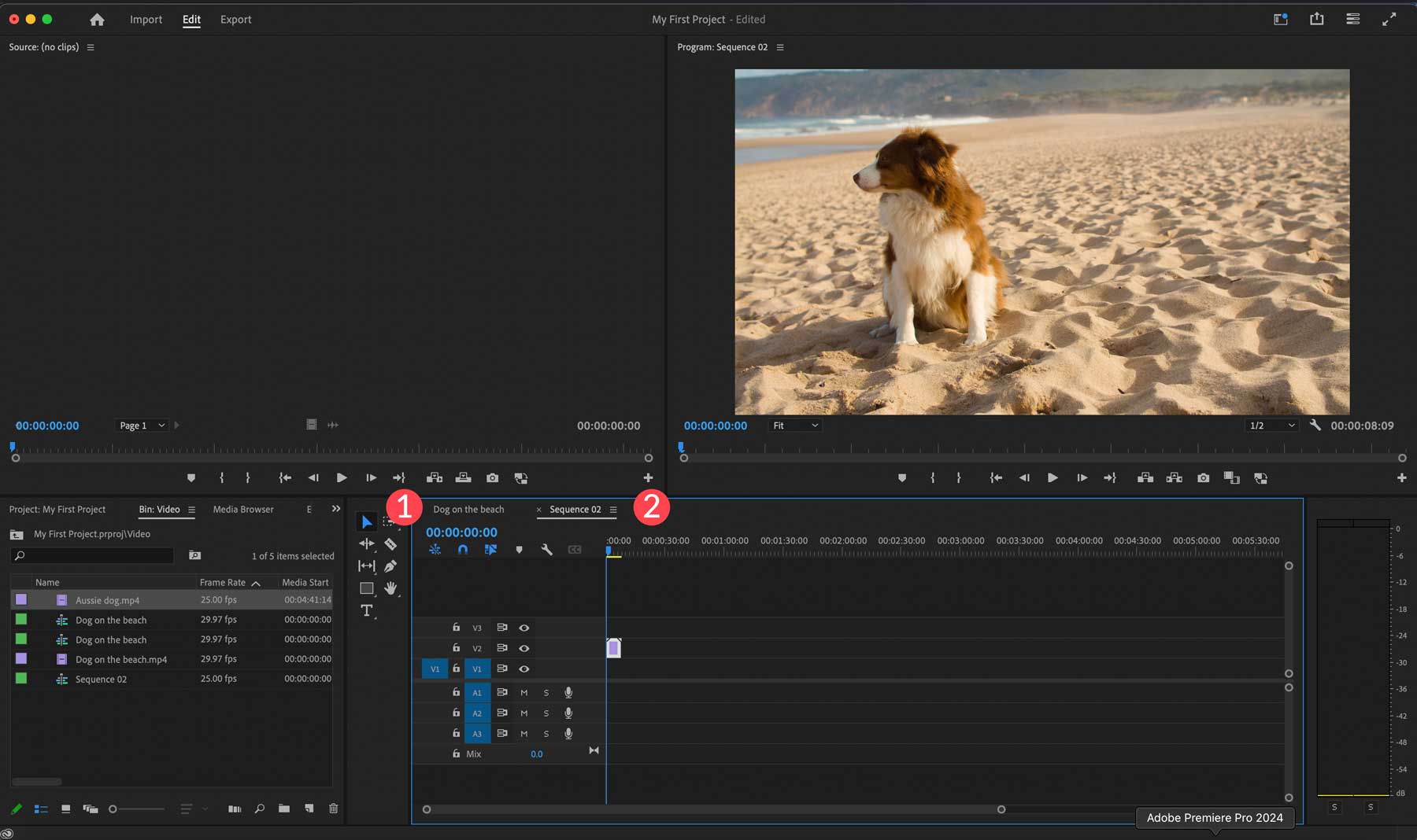 Adobe Premiere Pro 다중 시퀀스