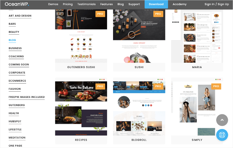 Tema WordPress OceanWP - IsItWP - Detector gratuit de teme WordPress OceanWP WordPress Theme