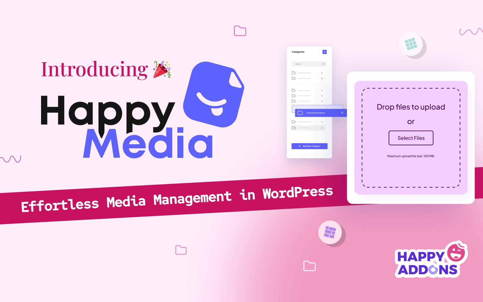 Meilleurs sites Web Où obtenir des ressources Figma gratuites et des fichiers PSD pour le développement Web 7 HappyMedia WordPress Media File Manager