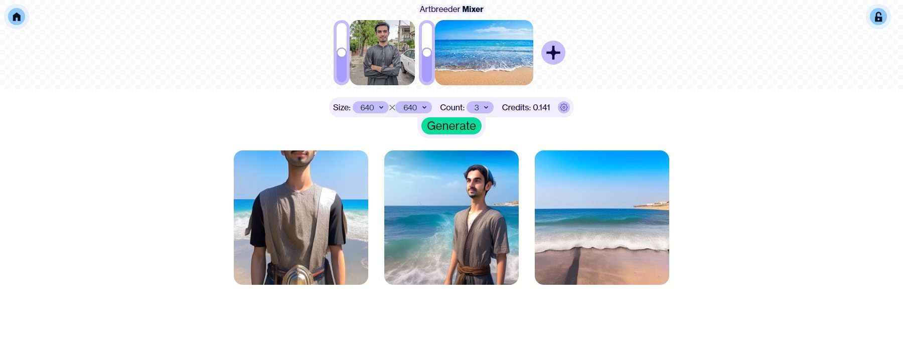 artbreeder a generat imagini