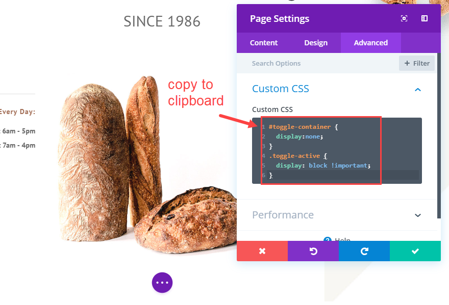 aspectul paginii divi
