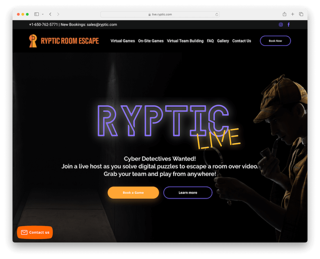 évasion d'une pièce ryptique