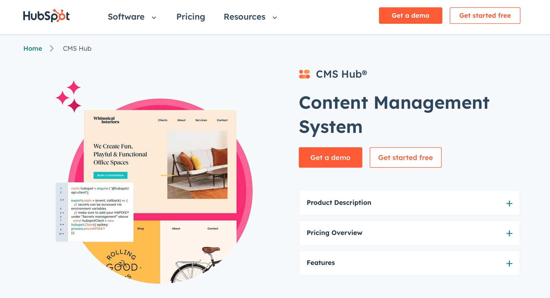 HubSpot 审查 CMS