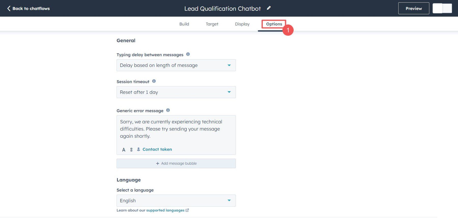 Buat Chatbot - Langkah 14