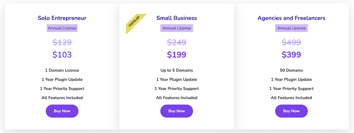 تسعير FluentCRM
