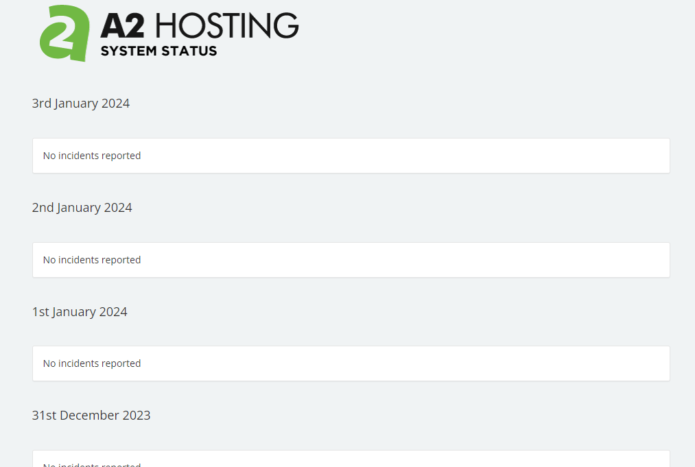 a2 statistiche di hosting