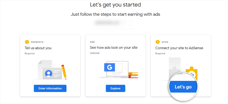 Lets-go-adsense - IsItWP - เครื่องมือตรวจจับธีม WordPress ฟรี lets go adsense