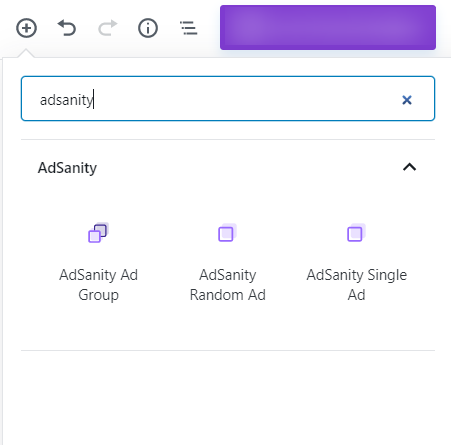 ตัวเลือก adsanity - IsItWP - เครื่องมือตรวจจับธีม WordPress ฟรี adsanity options
