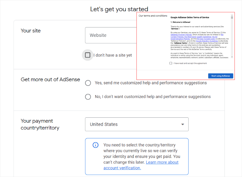 adsense-info - IsItWP - เครื่องมือตรวจจับธีม WordPress ฟรี adsense info