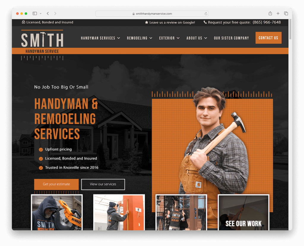 service de bricoleur Smith
