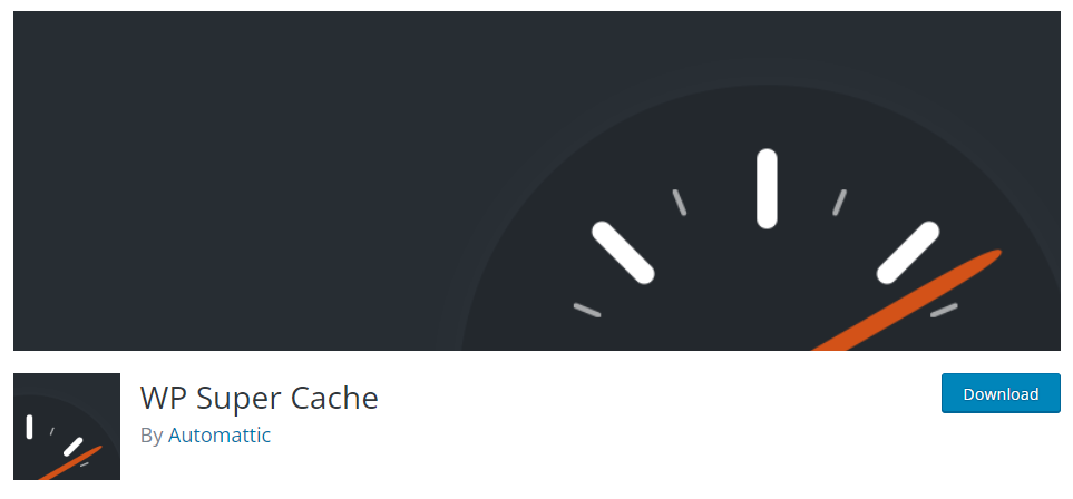 WP Super Cache - Alternatif FlyingPress