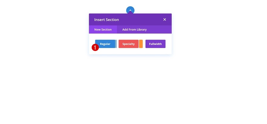 page de navigation des icônes