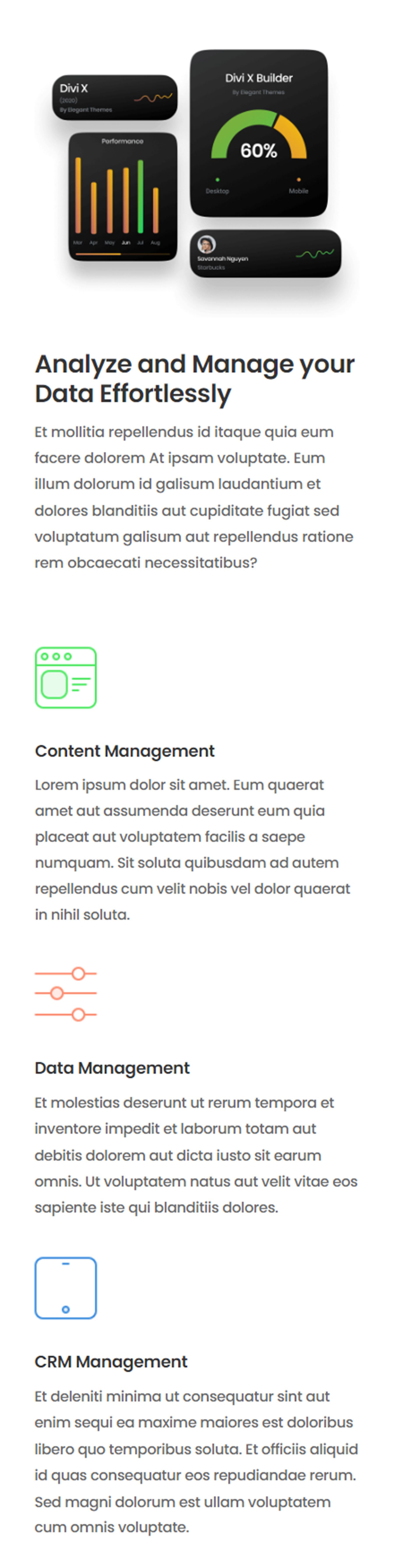 Cum se creează module Blurb plutitoare cu Divi Mobile Design