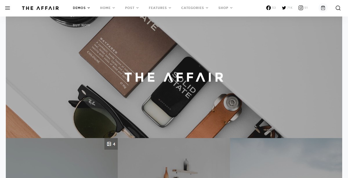 O Caso - Tema WordPress Premium