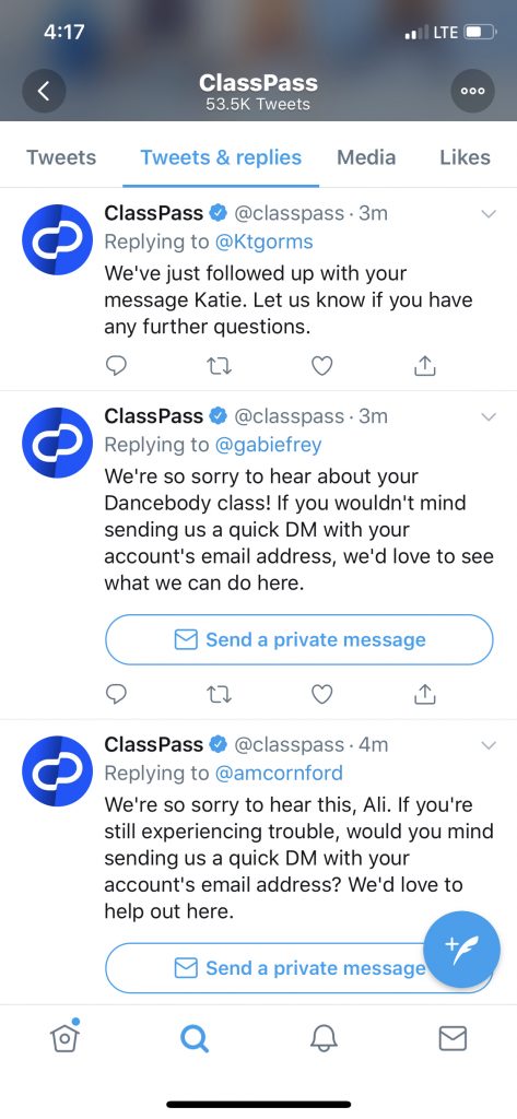 reclamațiile clienților