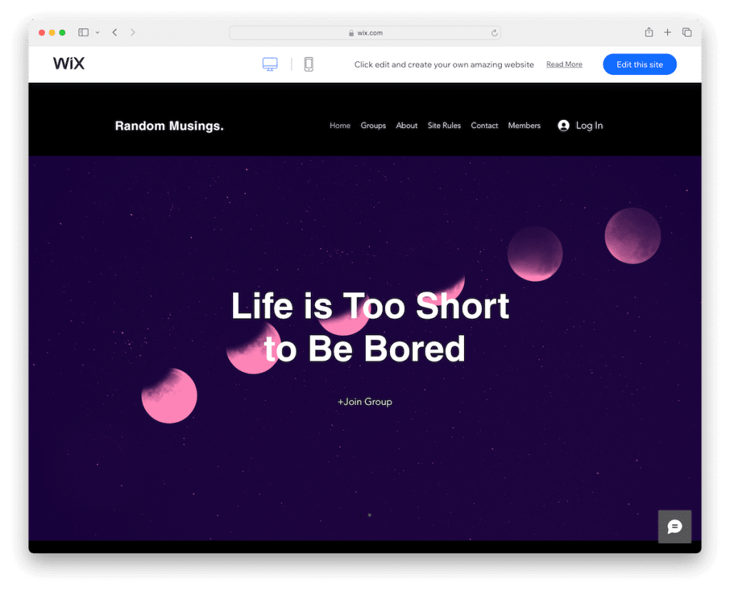 topluluk wix forumu