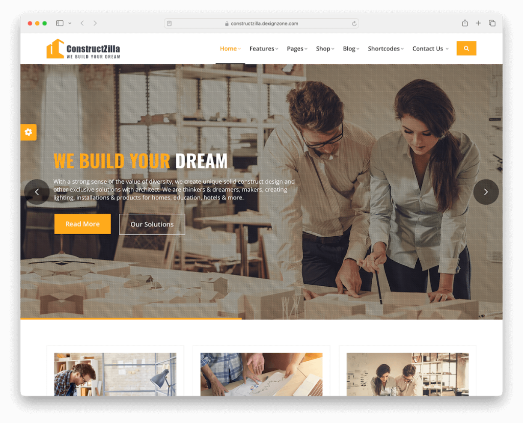 buildzilla tamirci web sitesi şablonu