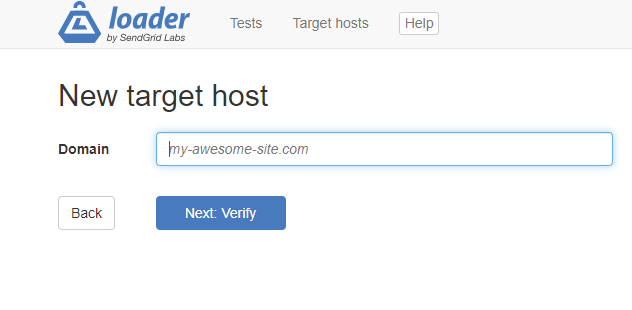 доменное имя loader.io
