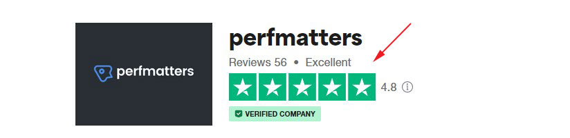Trustpilot での Perfmatters ユーザー レビュー
