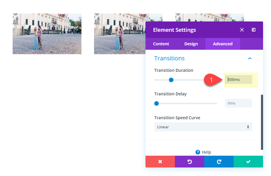 Ken burns efekt najechania