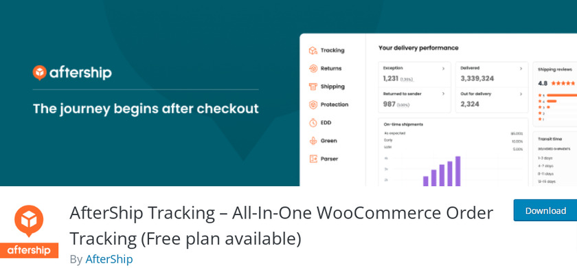 تتبع السفينة الكل في واحد woocommerce