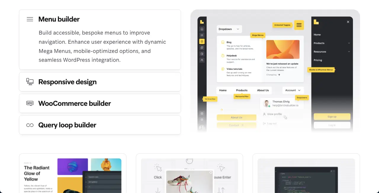 Bricks Builder vs Elementor Pro - Lequel est le meilleur 10 Widgets, Features, and Design Elements of Bricks Builder