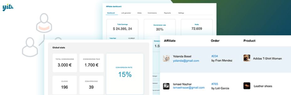 9 najlepszych wtyczek partnerskich dla WooCommerce w celu zwiększenia sprzedaży w 2024 r. 3 yith Woo affiliates 32