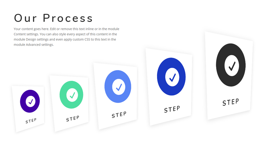 Layout des Klappenmoduls