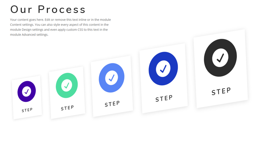 Layout des Klappenmoduls