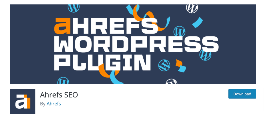 Это скриншот плагина Ahrefs SEO.