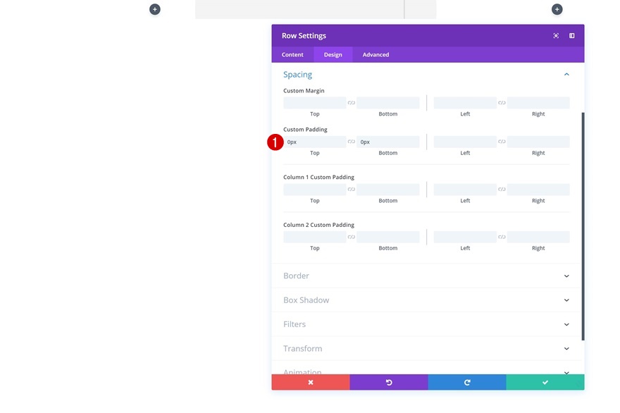 Portfolio-Elemente stapeln