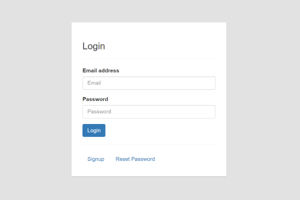 21+ 个最佳免费登录页面引导模板 1 Bootstrap 3 Centered Login